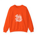 Hey Boo Sweatshirt — Halloween Cute Ghost Graphic Crewneck