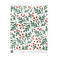 Holiday Berry Wrapping Paper — Festive Greenery Gift Wrap (Christmas)